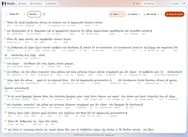 Grego e hebraico, se você quiser. Ative o texto original e os significados quando estudar. Nunca é obrigatório.